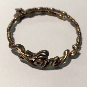Alex and Ani Vintage Sixty Six Love Bracelet